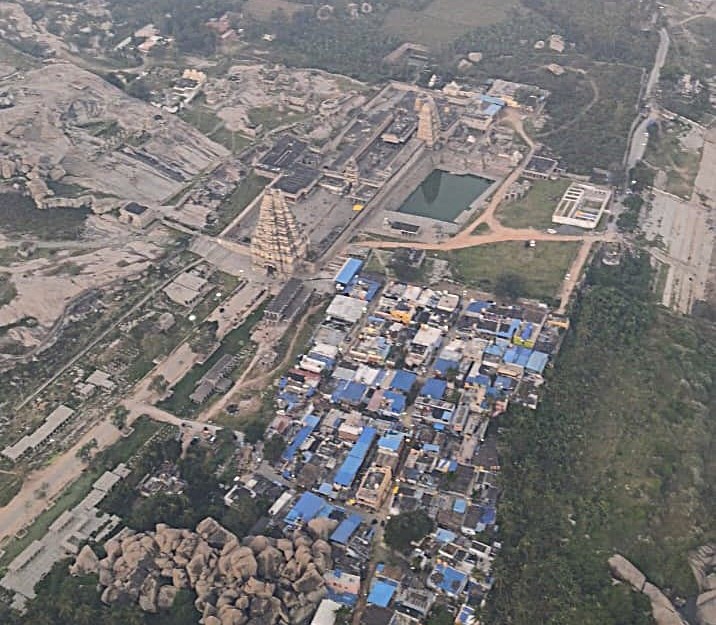 Hampi boulder landscape